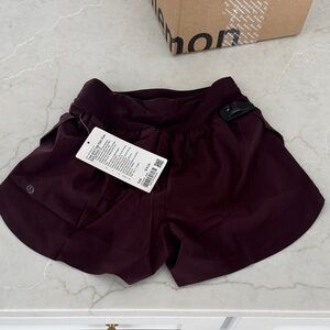 lululemon athletica Women's Dark Purple Athletic Shorts